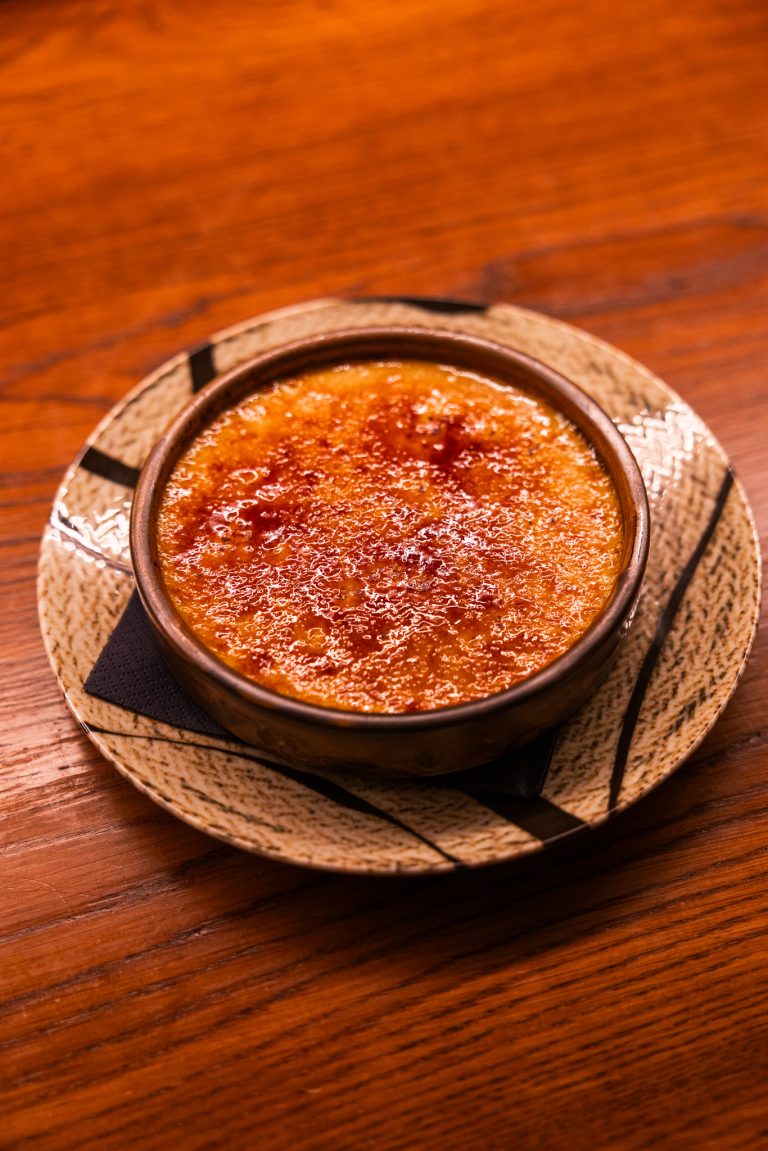 Crème brûlée maison